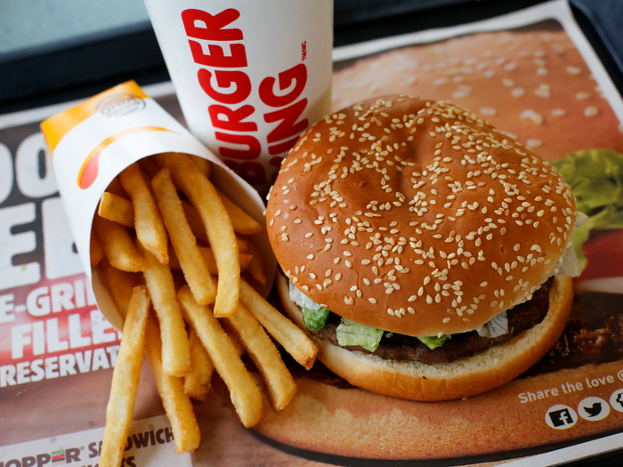 Burger king Meal