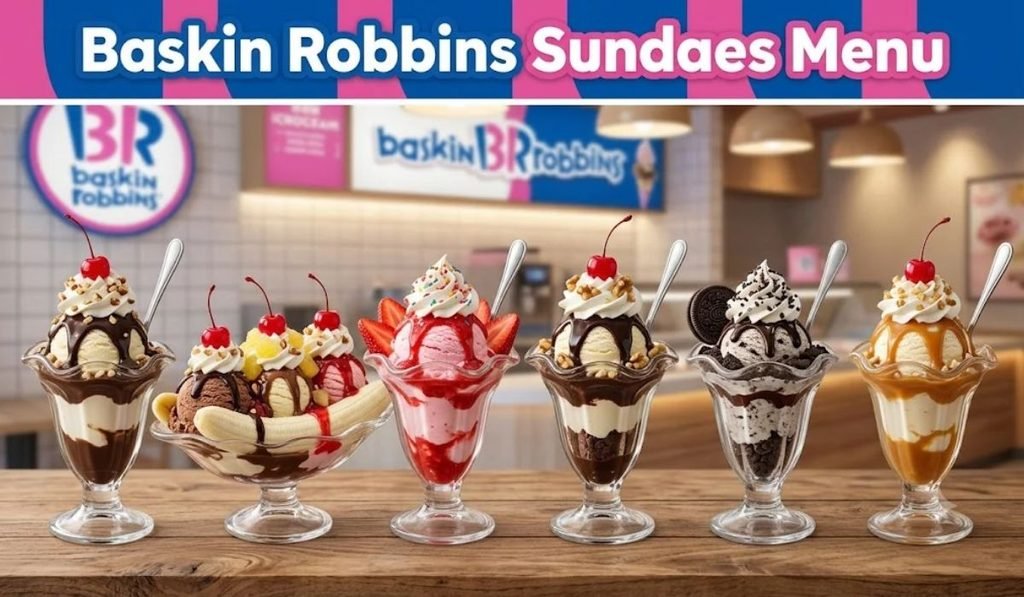 Baskin Robbins Menu