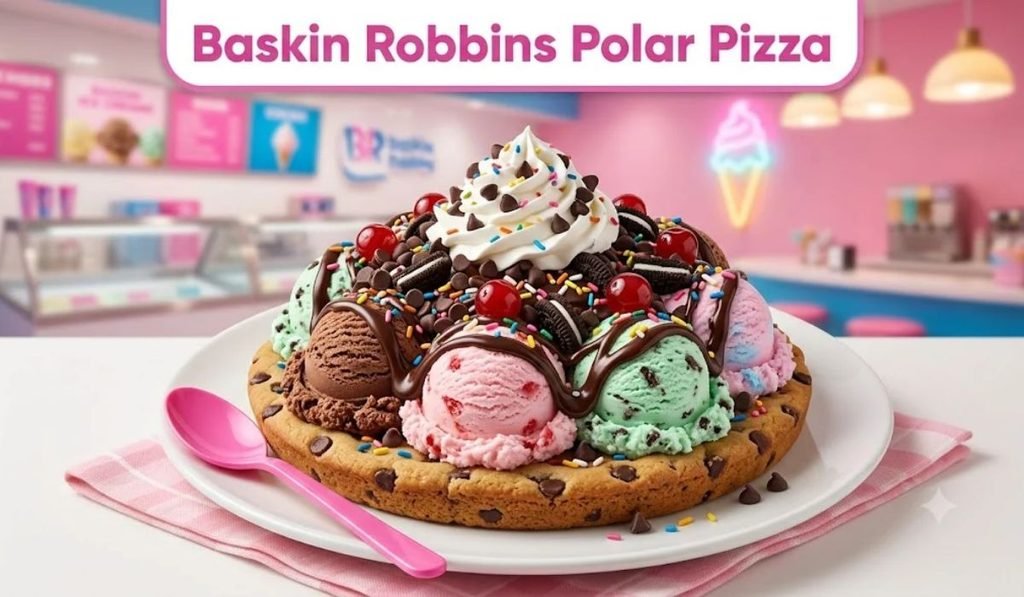 Baskin Robbins Polar Pizza