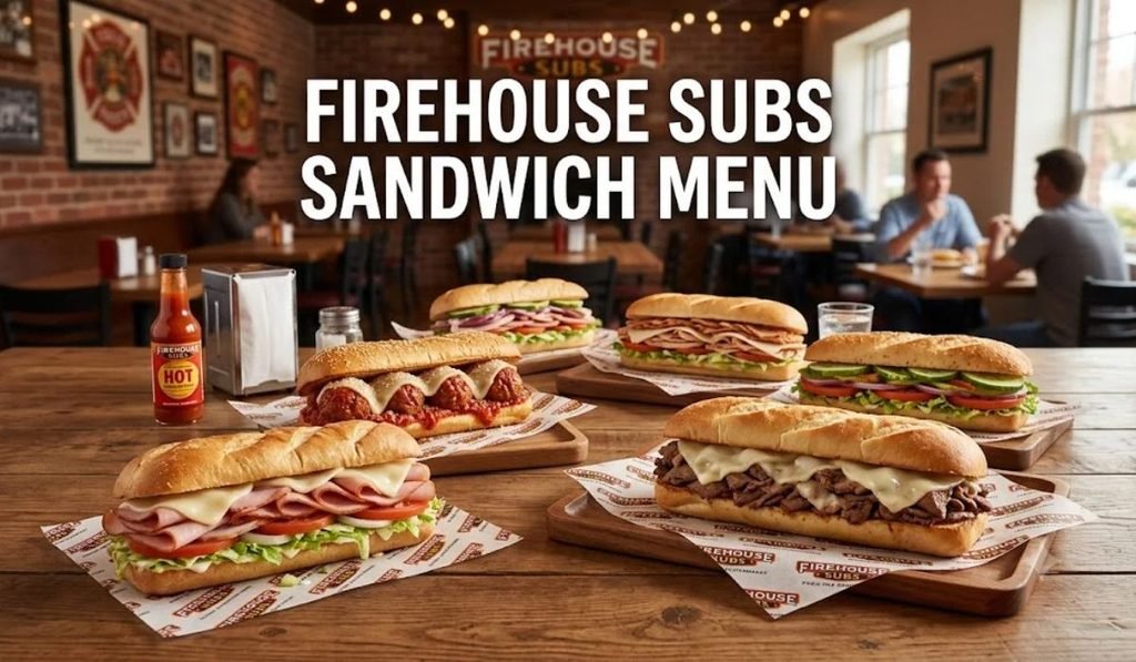 Firehouse Subs Sandwich Menu