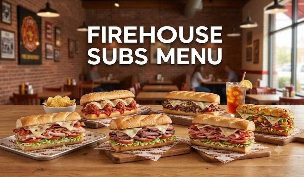 Firehouse Subs Menu With Pictures